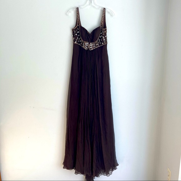 Pronovias Brown Cocktail Dress - Picture 8 of 13